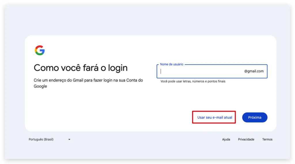criar conta google 4 criar conta google 4