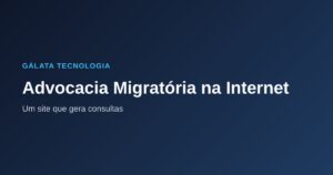 Home 6 Advocacia migratória na internet