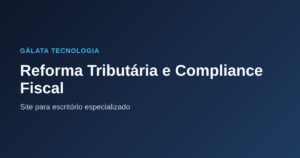 Home 4 Reforma tributária e compliance fiscal