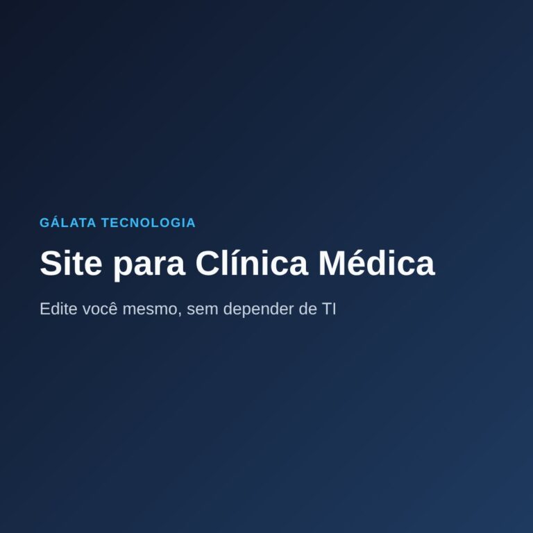 Site para clínica médica