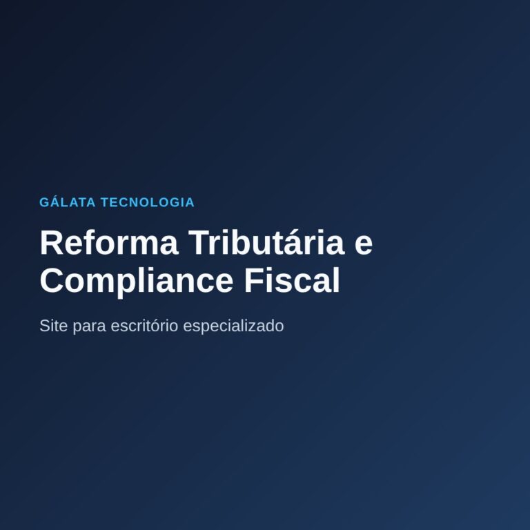 Reforma tributária e compliance fiscal