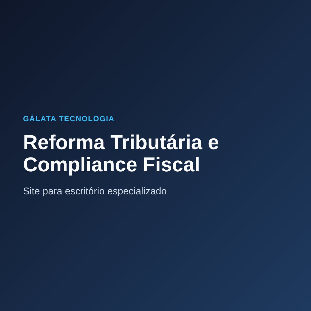 Reforma tributária e compliance fiscal