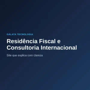 Home 4 Residência fiscal e consultoria internacional