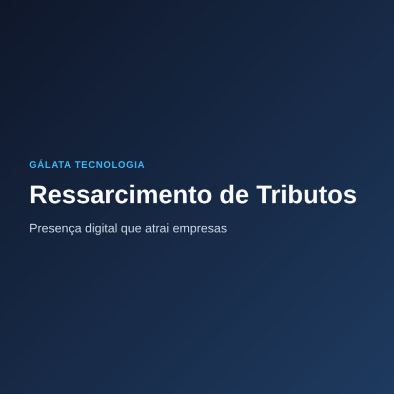 Ressarcimento de tributos